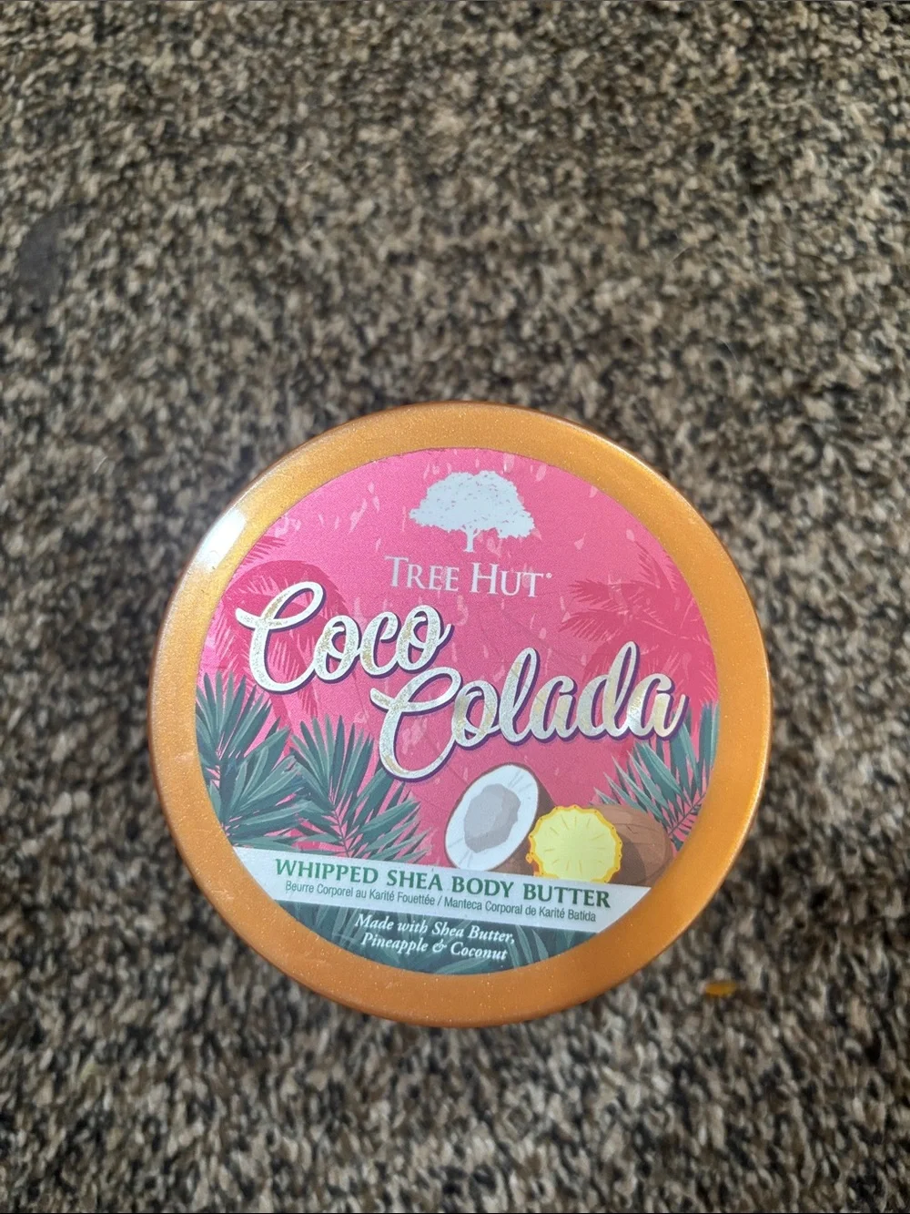 Coco Colada Whipped Shea Body Butter — Gold